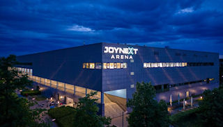 photo: the JoyNext Arena Ice rink in Dresden