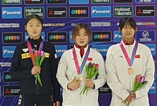 photo: medal winners 1500m (2) women