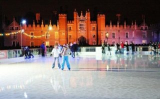 Icerink of Hampton Court Palace - Great Britain